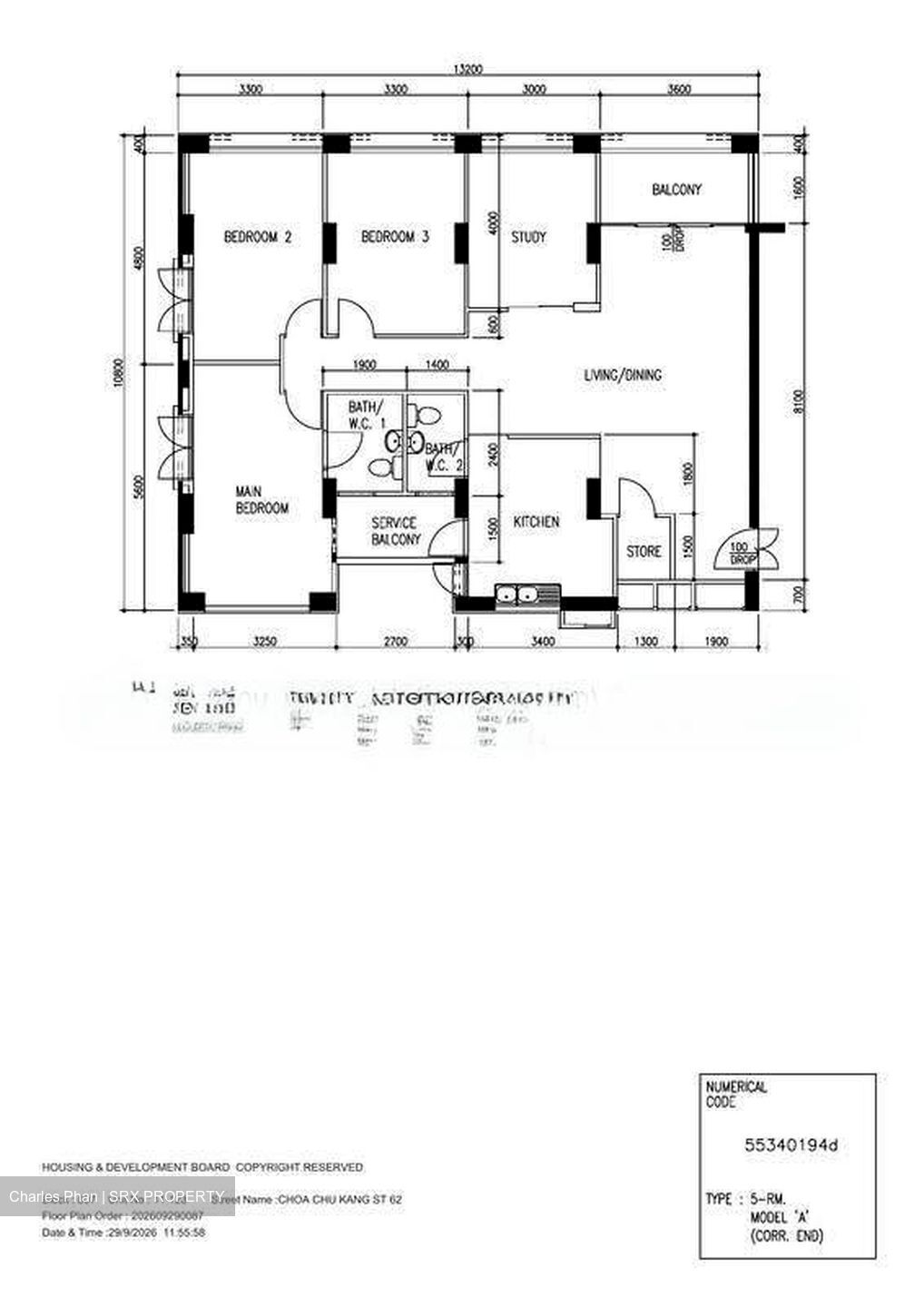 Blk 607 Choa Chu Kang Street 62 (Choa Chu Kang), HDB 5 Rooms #625921181